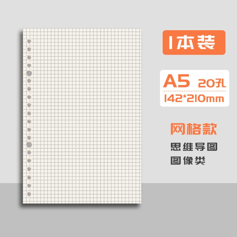 JOYPAPER notebook page and binding detail